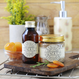 Chemical Free Apricot Body Oil And Body Scrub (Combo Pack)