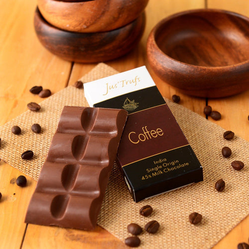Artisanal Couverture Coffee Chocolate Bar