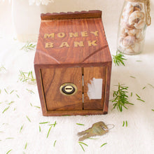 Handcrafted Wooden Coin Box