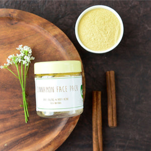100% Natural Cinnamon Anti-Aging and Anti-Acne Face Pack