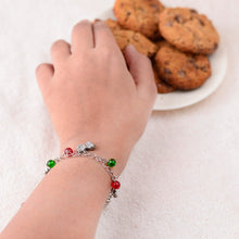 Handcrafted Floral Charm Bracelet