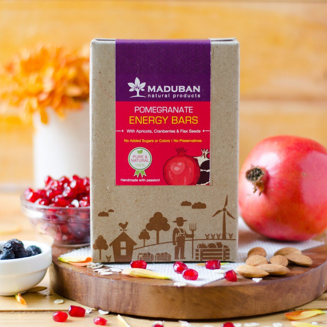 Pomegranate Energy Bars
