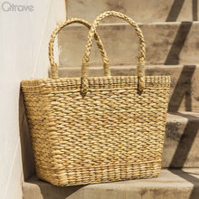 Handcrafted Kauna Reed Market Bag