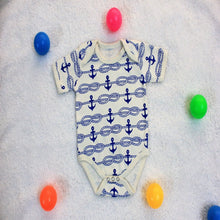 Anchor & Rope Baby Bodysuit made with 100% Organic Cotton