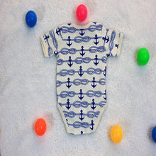Anchor & Rope Baby Bodysuit made with 100% Organic Cotton