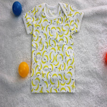 Banana Print Baby T Shirt made with 100% Organic Cotton