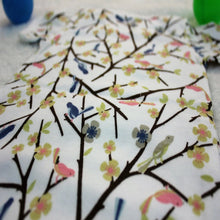 Bird on Tree Baby Bodysuit made with 100% Organic Cotton