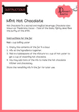 DIY Mint Hot Chocolate