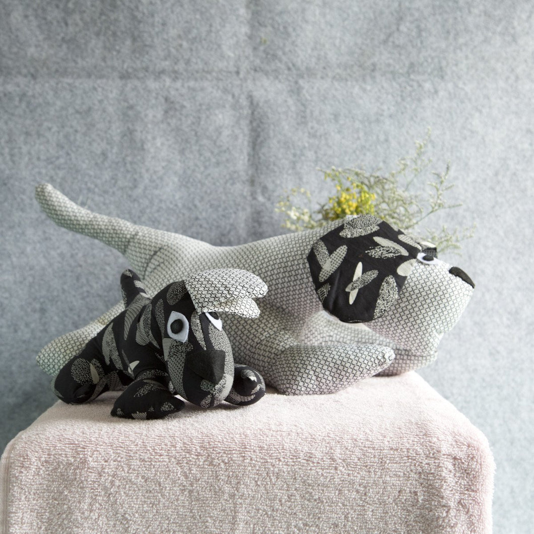 100% Cotton Fabric Dog & Puppy Plush Pillows