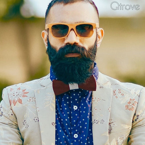 Bern wooden bowtie