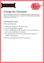 DIY Orange Hot Chocolate
