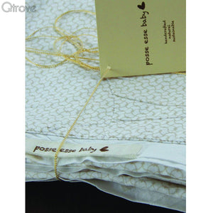 Chequered Certified Organic Blanket And Playmat