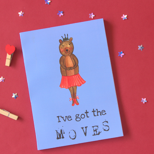 Ballet Bear: I've got the moves Notebook