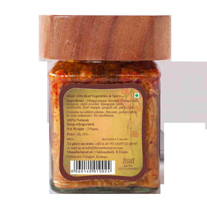 All Natural Pickled Root Mango Ginger Rhizome