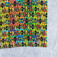 Hand Drawn Chappal Print Stole