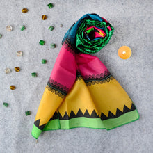 Hand Drawn Elephant Print Stole