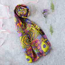 Hand Drawn Paisley Print Stole