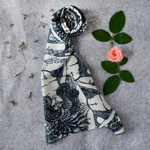 Hand Drawn Sadhu Print Stole