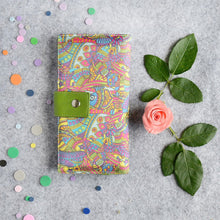 Hand Drawn Paisley Print Wallet