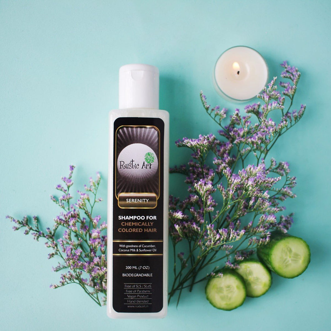 Biodegradable Hair Shampoo For Chemically Colored Hair