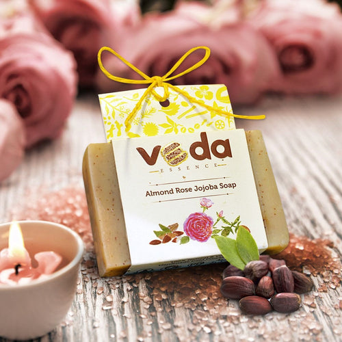Chemical Free Almond Rose Jojoba Soap