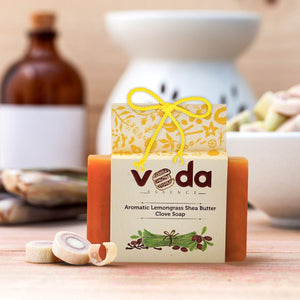 Aromatic Lemongrass Shea Butter Clove Soap