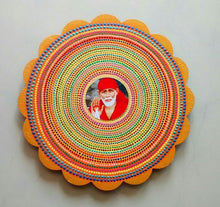 Dot Hand Painting With Sai Baba