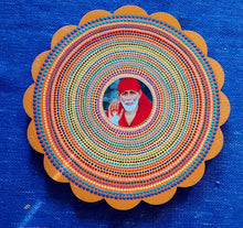 Dot Hand Painting With Sai Baba
