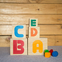 Eco-Friendly Wooden Stacking Cubes