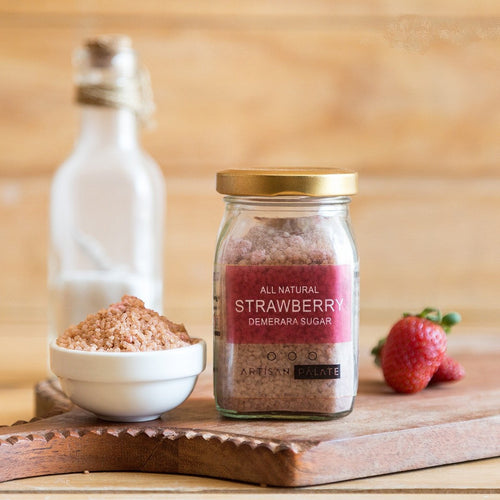 All Natural Strawberry Demerara Sugar