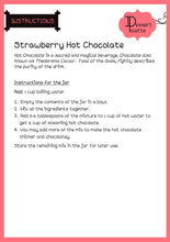 DIY Strawberry Hot Chocolate
