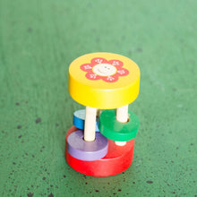 Eco-Friendly Wooden Sunny Rattle