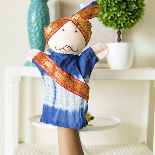 100% Cotton Maharaja Hand Puppets