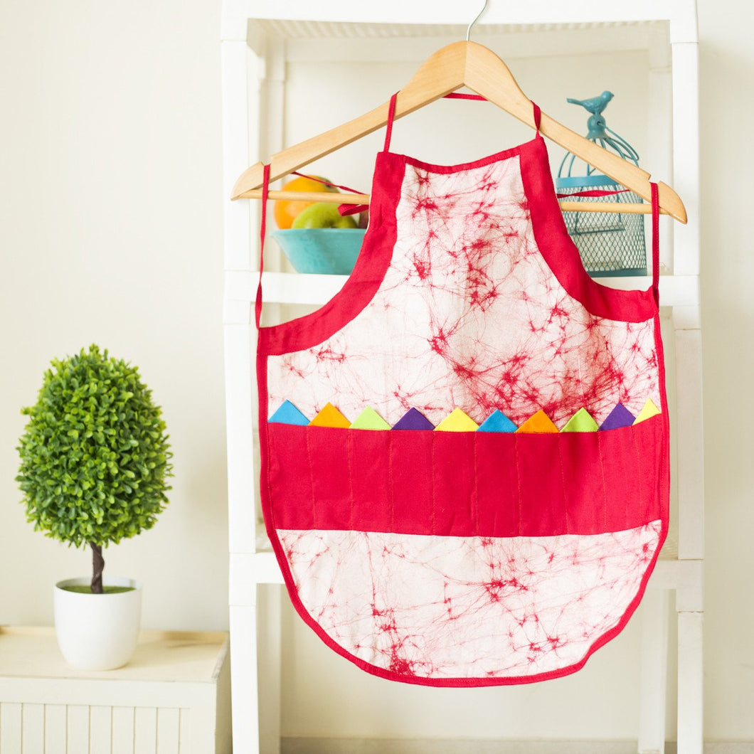 100% Cotton Crayon Apron