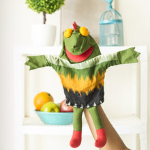 100% Cotton Frog Hand Puppets