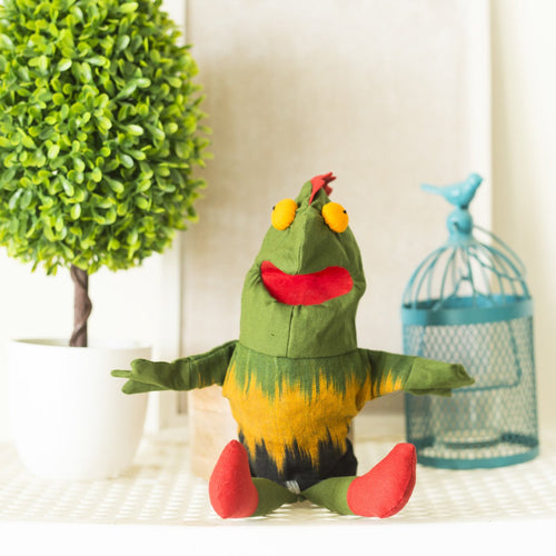 100% Cotton Frog Hand Puppets