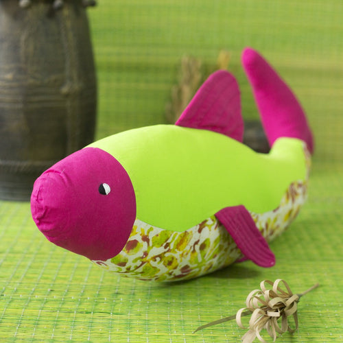 100% Cotton Tuna Cushion (Large)