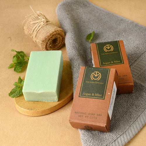 All Natural Argan And Mint Soap