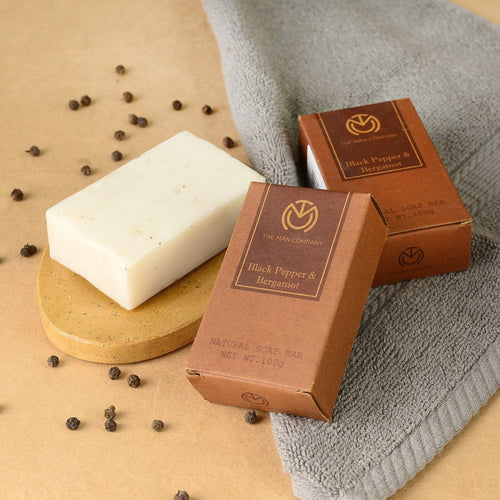 All Natural Black Pepper And Bergamot Soap