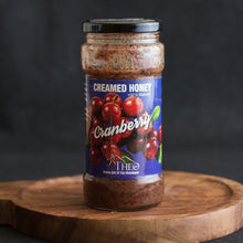 100% Natural Cranberry Creamed Honey