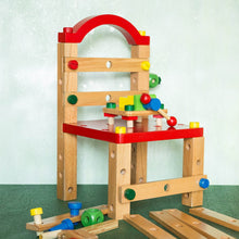 Eco-Friendly Wooden Tools Chair