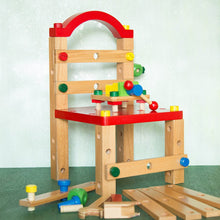 Eco-Friendly Wooden Tools Chair