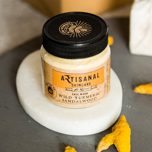 Chemical Free Wild Turmeric Sandalwood Face Mask