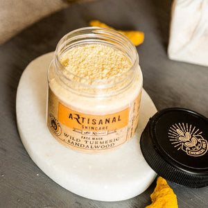 Chemical Free Wild Turmeric Sandalwood Face Mask