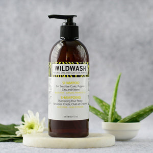 All Natural Shampoo For Sensitive Coats For Puppies, Cats And Kittens