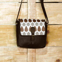 Ajrakh Forest Brown Sling Bag
