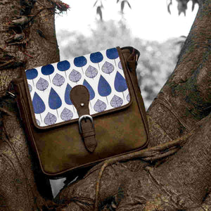 Ajrakh Forest Indigo Sling Bag