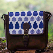 Ajrakh Forest Indigo Sling Bag