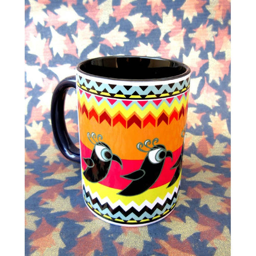 Black Crow Quirky Mug