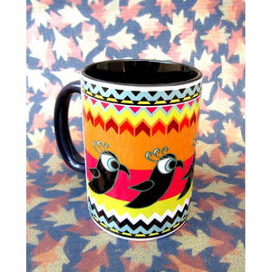 Black Crow Quirky Mug